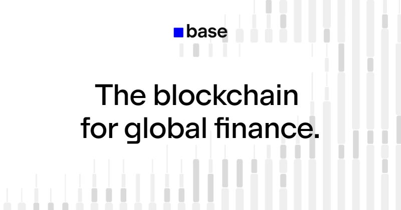 Coinbase Base Layer-2 network official branding graphic and technical typography
