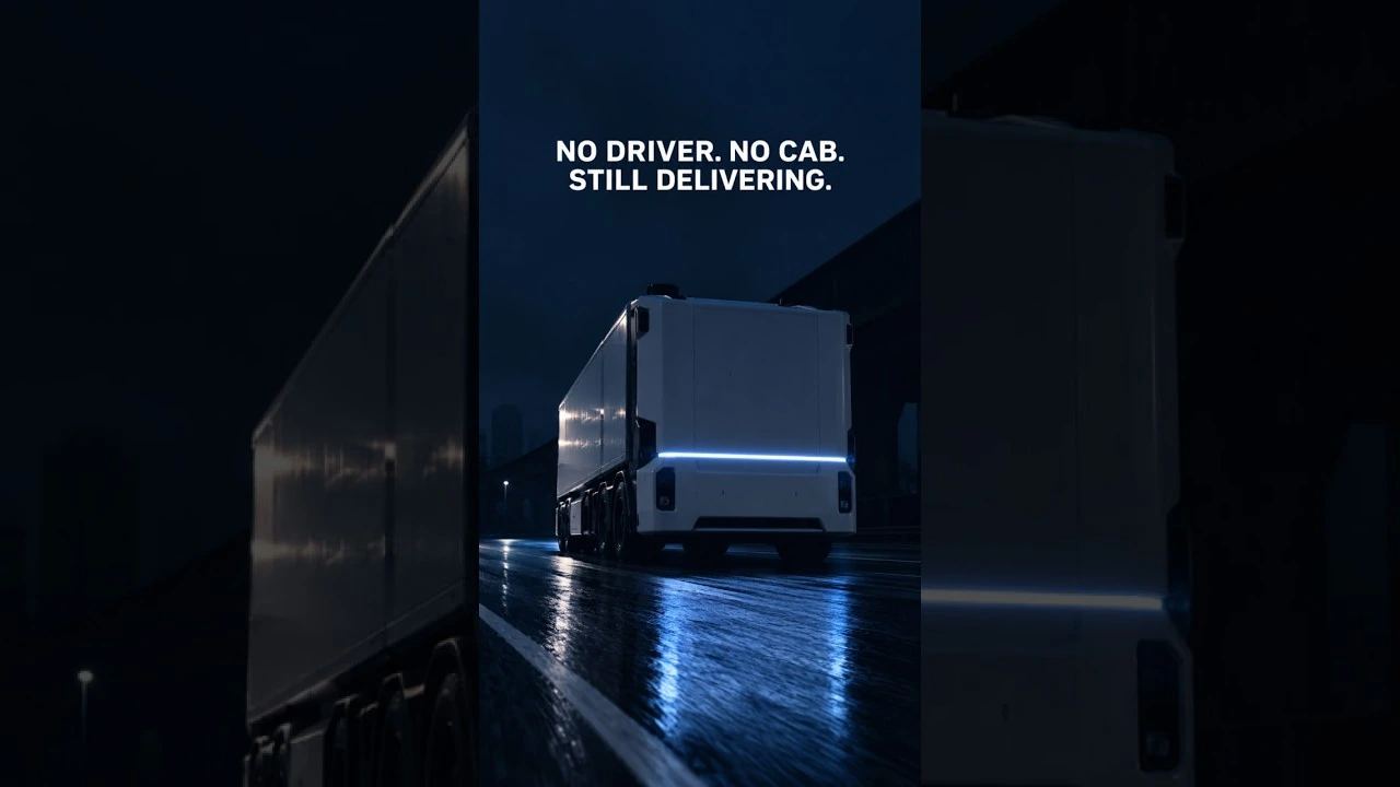 Field operational trial of cabless autonomous commercial delivery vehicles navigating urban traffic and pedestrian crossings
