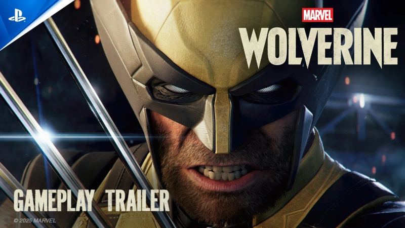 Official cinematic and gameplay capture of Marvel's Wolverine highlighting combat mechanics, character rendering, and lighting.