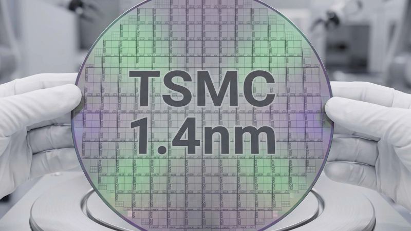 Cleanroom silicon wafer manufacturing environment with automated transport pods.