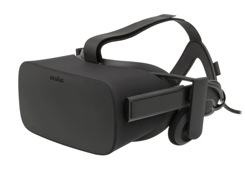 Virtual reality head-mounted display optical lenses and tracking sensors engineered for spatial 3D immersion.
