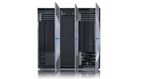 BullSequana high-density liquid-cooled supercomputer rack chassis engineered by Bull and Eviden