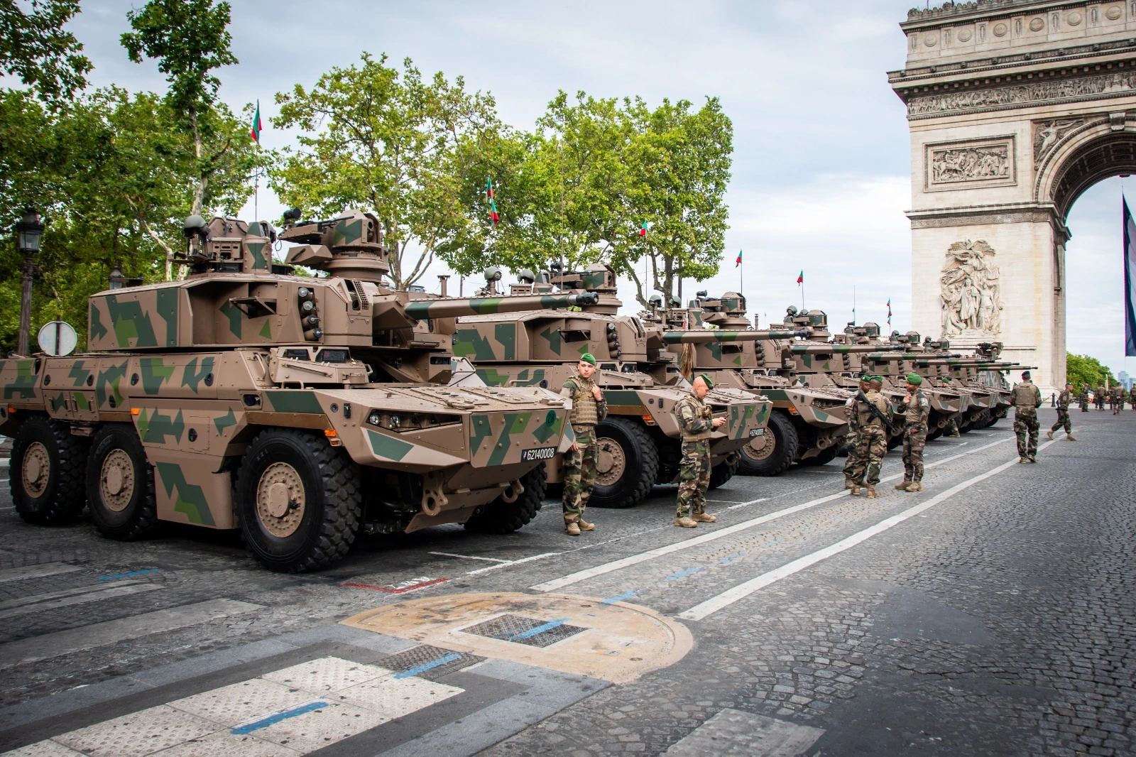 EBRC Jaguar armored reconnaissance combat vehicle developed by European defense consortium partners