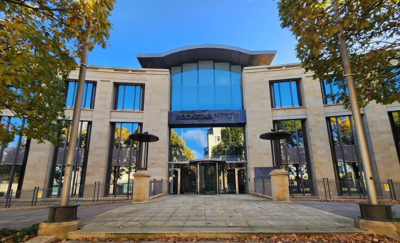 Rockstar North studio headquarters in Edinburgh Scotland where Grand Theft Auto series game engine and physics systems are engineered