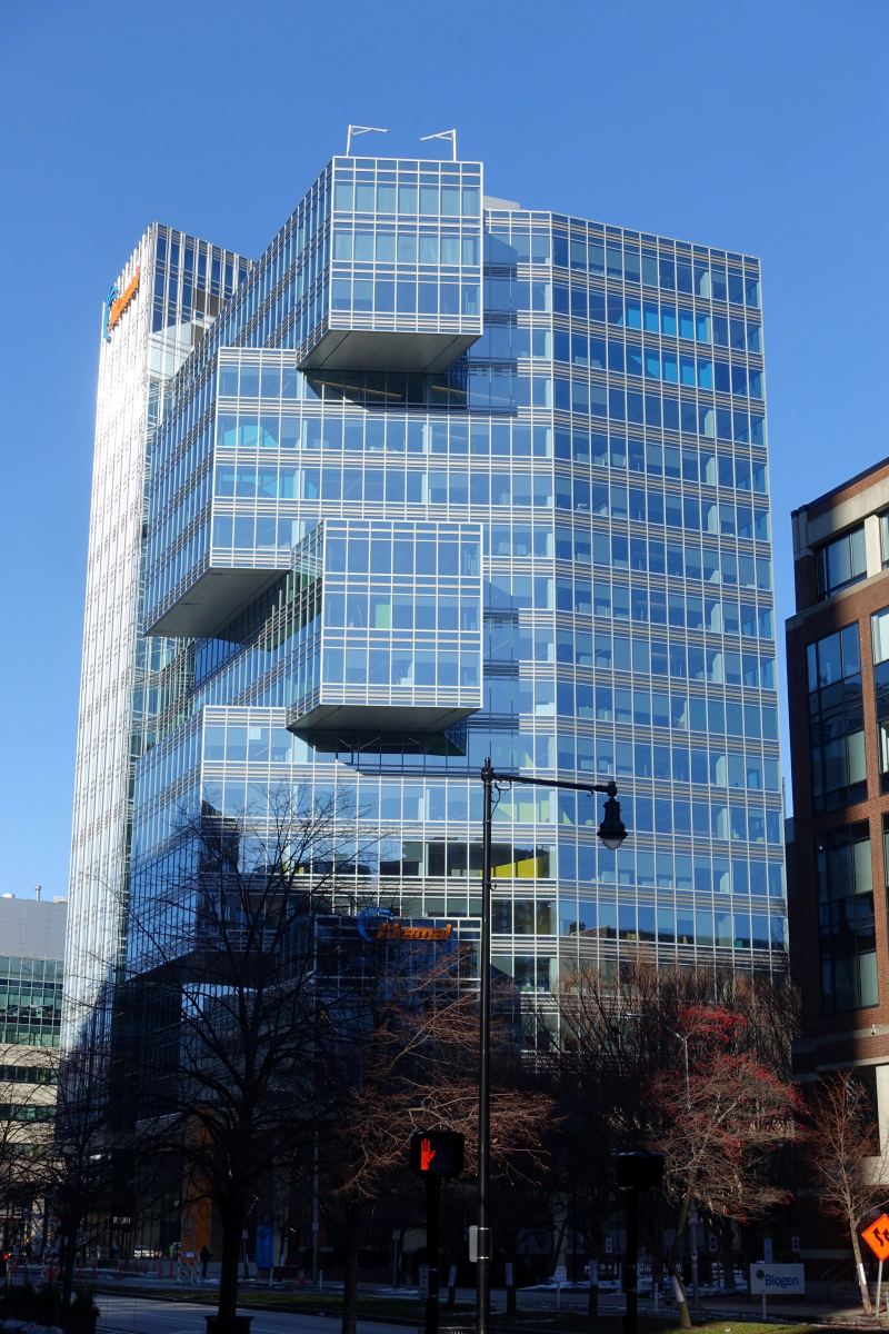Akamai Technologies corporate headquarters at 145 Broadway in Cambridge Massachusetts housing distributed cloud engineering teams