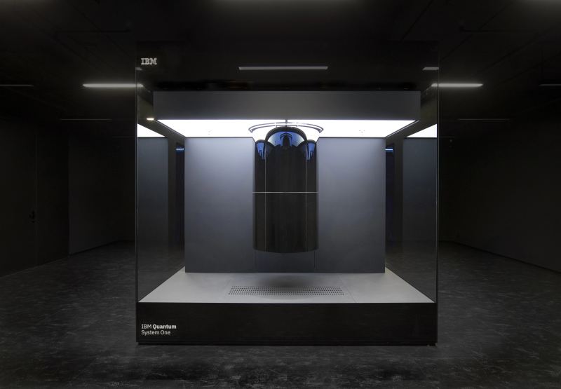 IBM Quantum system cryostat demonstrating quantum computing hardware that threatens classical public-key cryptography