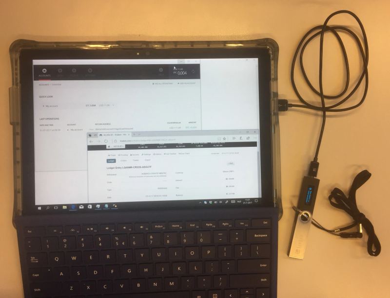 Bitcoin on-chain transaction execution representing non-custodial decentralized settlement and private key security