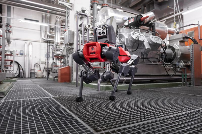 ANYbotics ANYmal autonomous quadrupedal robotic platform engineered for industrial facility inspection and monitoring