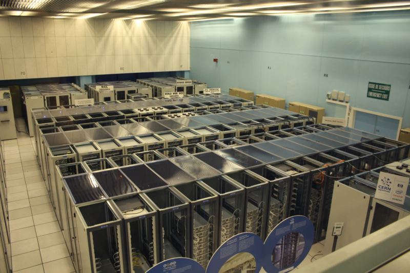 High-density cloud computing server racks powering enterprise data pipelines and machine learning routing