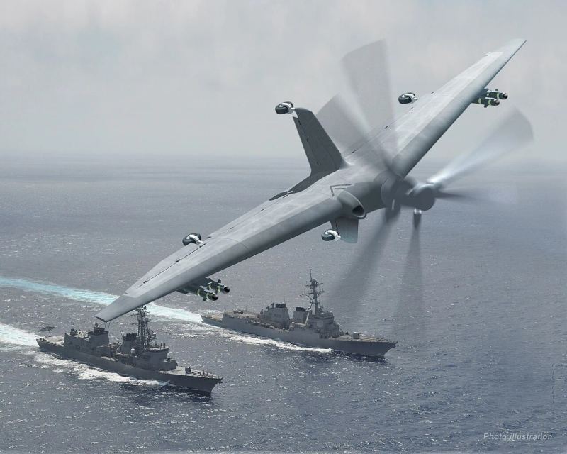 Autonomous vertical takeoff unmanned aircraft prototype demonstrating automated containerized launch capabilities