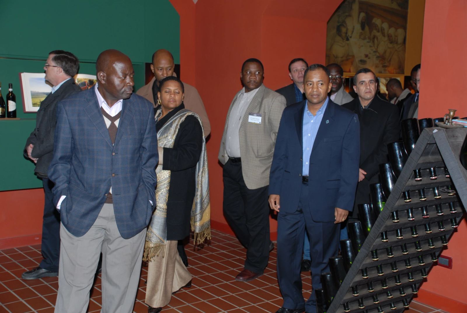 Enterprise technology corporate conference setting illustrating executive decision-making and software integration strategy