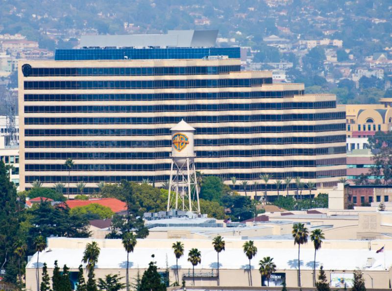 Warner Bros. Studios production facility lot in Burbank California representing global entertainment headquarters