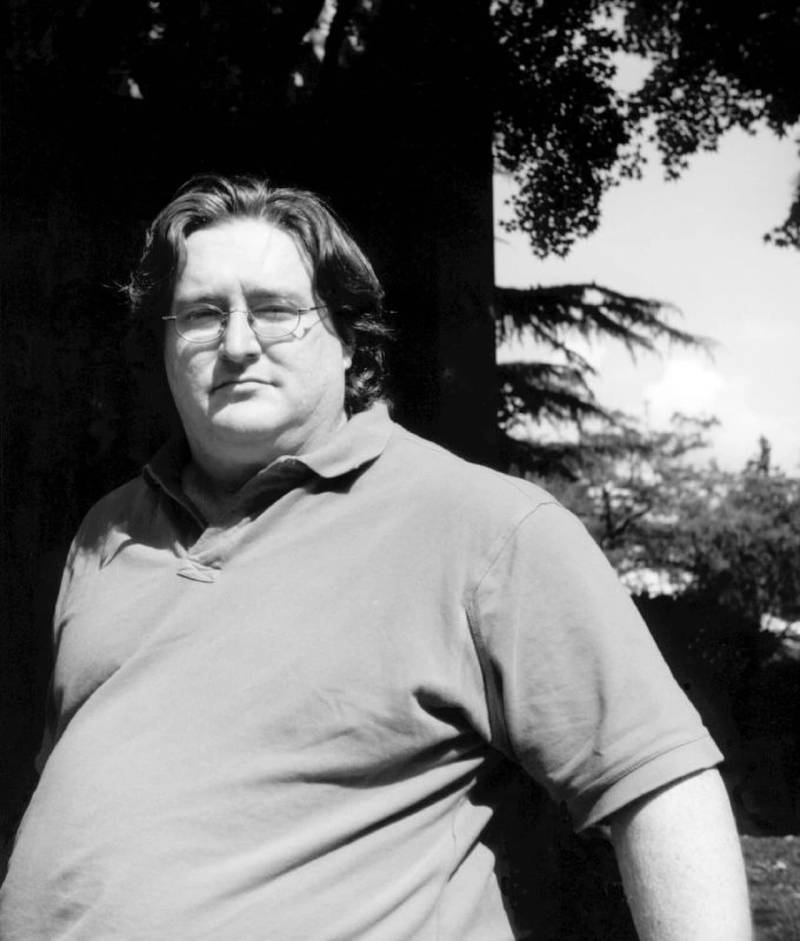 Gabe Newell, co-founder and president of Valve Corporation, speaking on open PC gaming platforms and Steam architecture.
