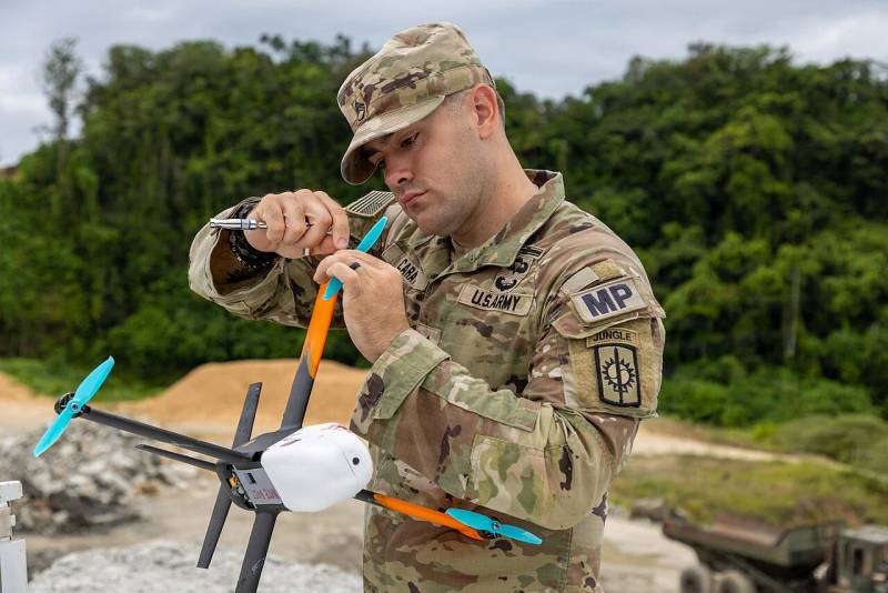 Autonomous counter-air interceptor drone system undergoing tactical deployment and field training against uncrewed aerial threats.
