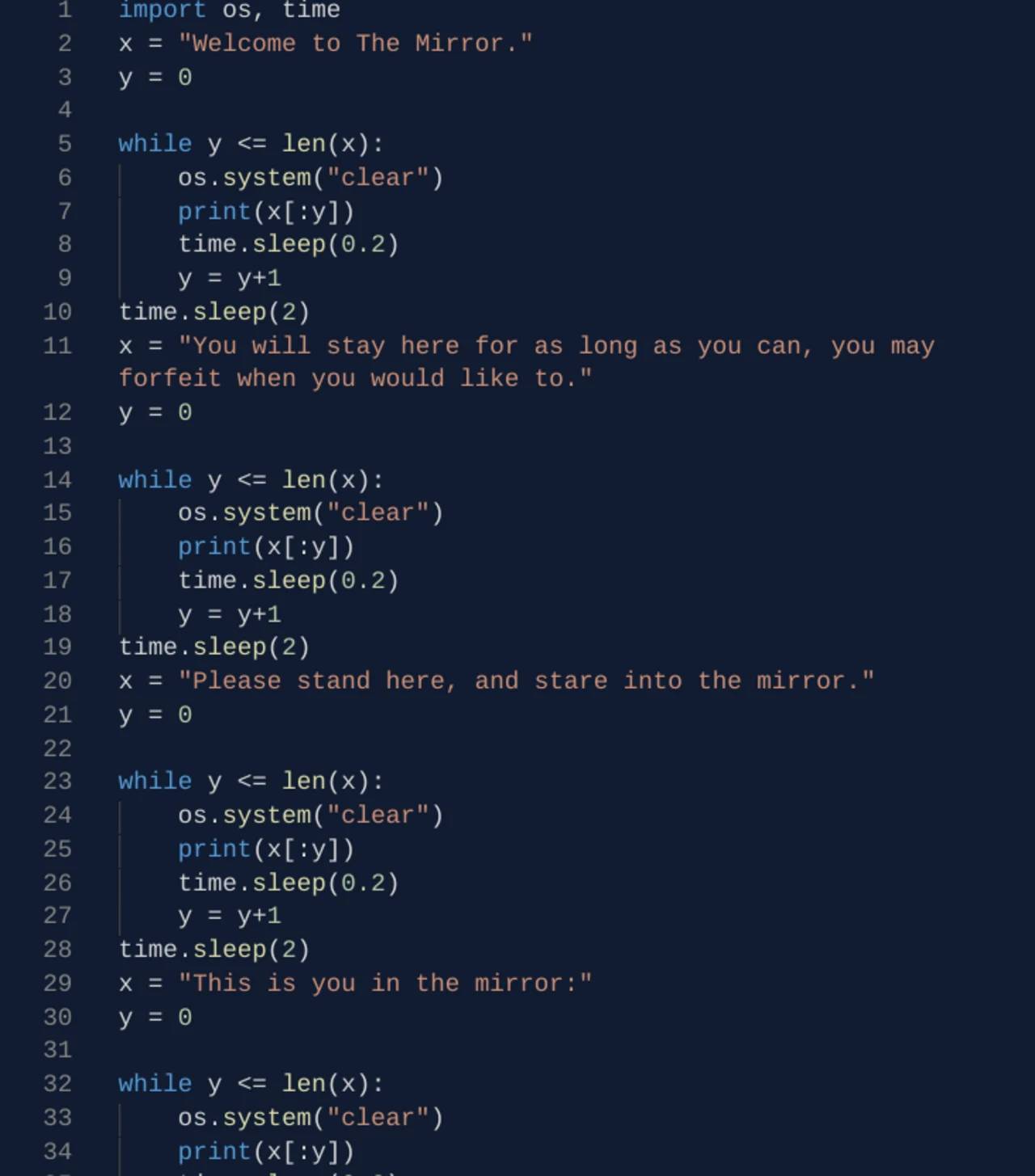 Python programming language source code syntax showing core function definitions and module imports.