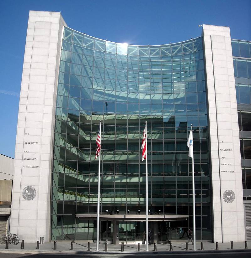 Headquarters of the U.S. Securities and Exchange Commission in Washington authorizing the innovation exemption.