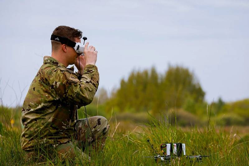 Field deployment and operational testing of tactical unmanned aerial vehicles conducting perimeter reconnaissance.