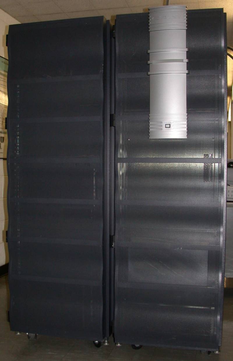 High-density enterprise computing chassis representing large-scale foundational artificial intelligence model training clusters.