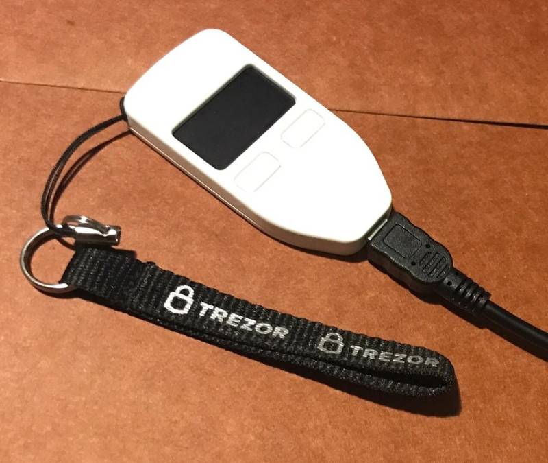 Specialized cryptographic hardware security module representing decentralized digital asset custody and cryptographic key protection.